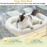 Pet Products Cat Hammock Window Habitat Cat Sunbathing Glass Hanging Suction Cup Balcony Pet Nests