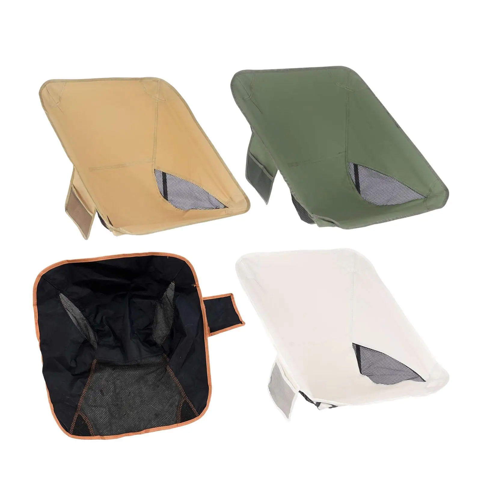 Camping Chair Cover Casual 600D Oxford Cloth Replacement Cloth Moon Chair Seat Cover for Picnic Beach BBQ Backyard Fishing