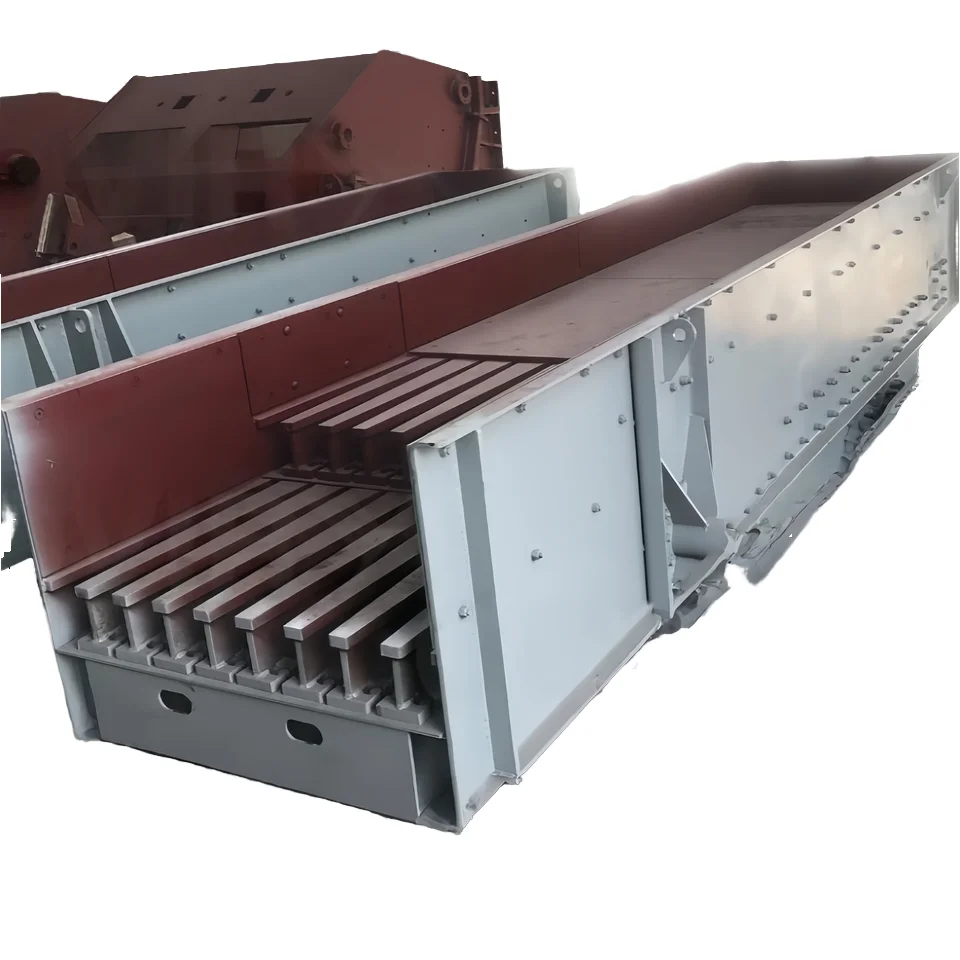 High Performance Mining Quarry Stone Vibrating Feeder, Durable Uniform Feeding Industrial Feeder Equipment
