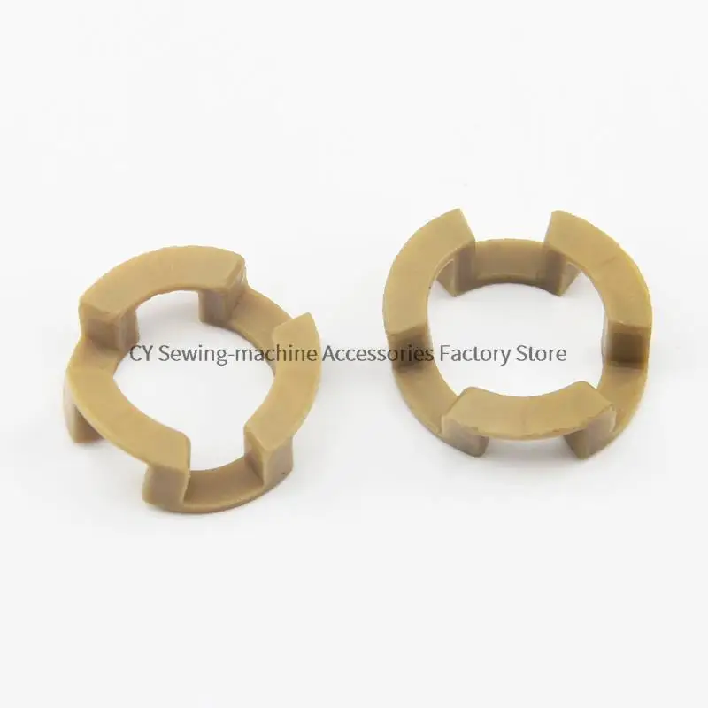 10PCS 3.9cm 3.2cm Rubber Coupling Pad Motor Conjoined Shaft Rubber Ring Shockproof Buffer Joint Computer Flat Stitching Machine