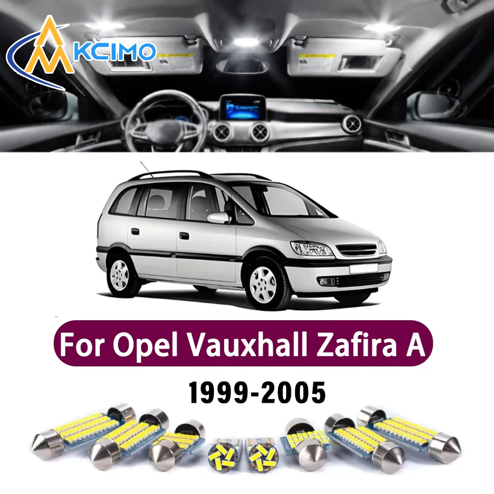 

New LED Canbus Number Plate Bulb For Opel Vauxhall Zafira A 1999-2005 Premium Easy Install Interior Dome Trunk Bright Lights