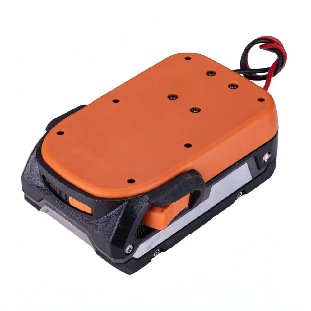 For For Ridgid For Aeg 18V Battery Converter Power Mount Adapter DIY Electrical Wire Connector Output Dock Tool Replacement