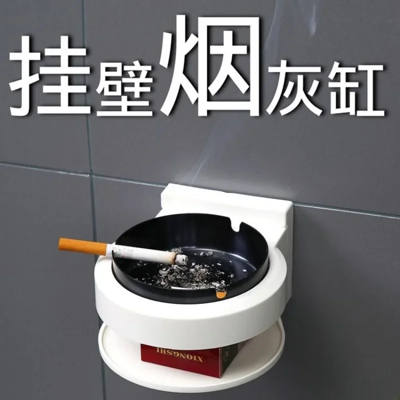 Daily use, ashtray, storage artifact STONE MAPLE pine, brown, matte white