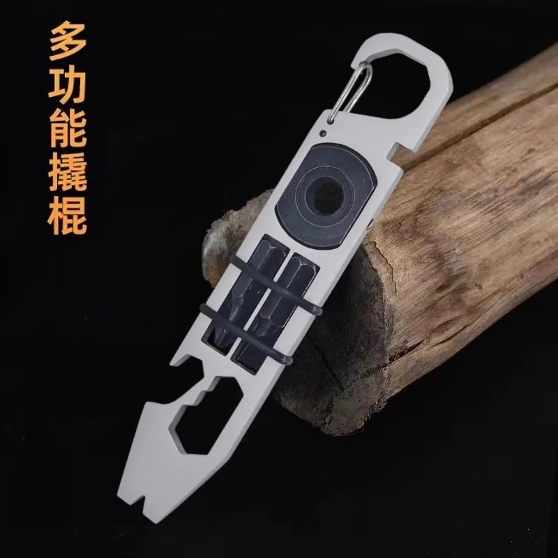 

Multifunction Tool Driver Pry Bars Bottle Opener Rugged Outdoor Survival Defensive Ratchet Pry Bars EDC Combination Tool