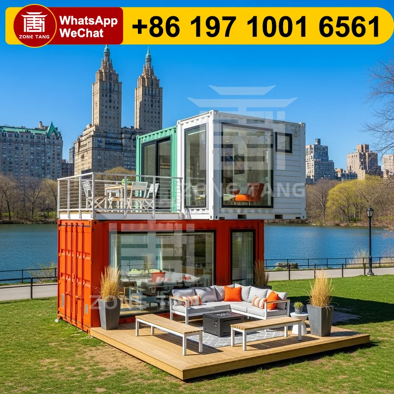 

Guard House Fireproof Garden House Modern Shipping Container Home Flat Pack House Customize Pattern Mobile House Eco-Friendly