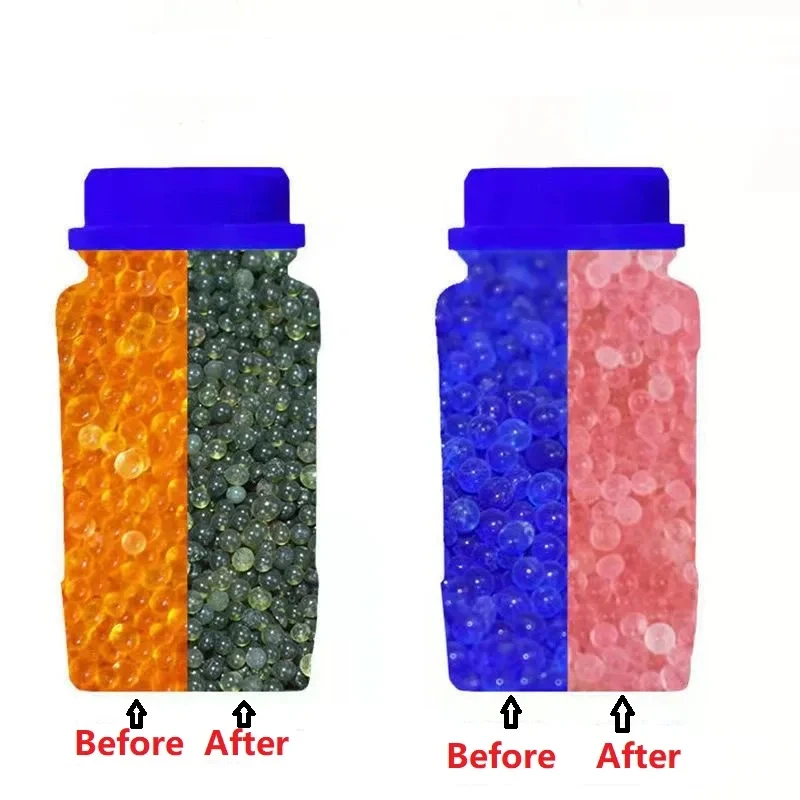 500g Colors-Change Reusable Christmas 3DPrinters Machine Desiccant Silica Gel Packs Moisture Absorber Desiccant Deshumidificador