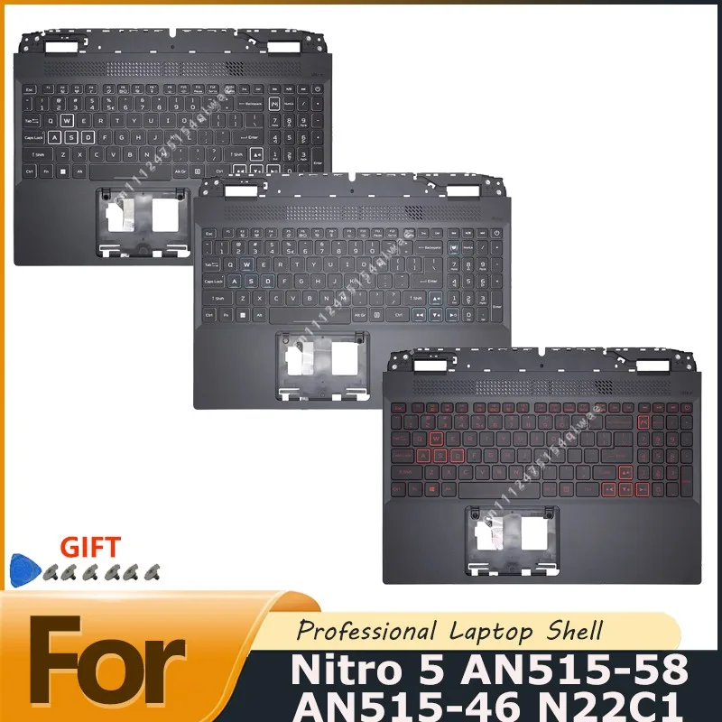 Replacement part for the Palmrest Keyboard Assembly New Laptop For Nitro 5 AN515-58 AN515-46 N22C1