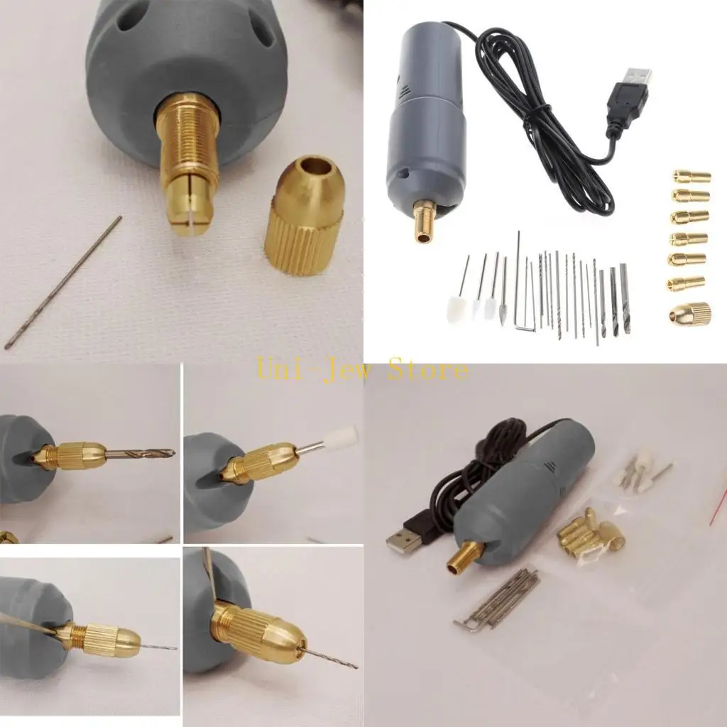 

40GB Drill Handheld Drill Rotary Set Engraver Pen Drilling Jewelry Tools For Epoxy Resin Making DIY Craft