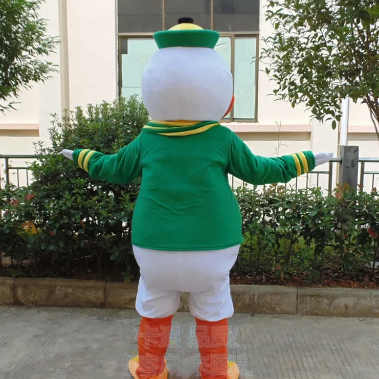Christmas Cute Duck Mascot Costume Cartoon Animal Mascot Cosplay Costumes For Adult Halloween Christmas Party Stage Performan
