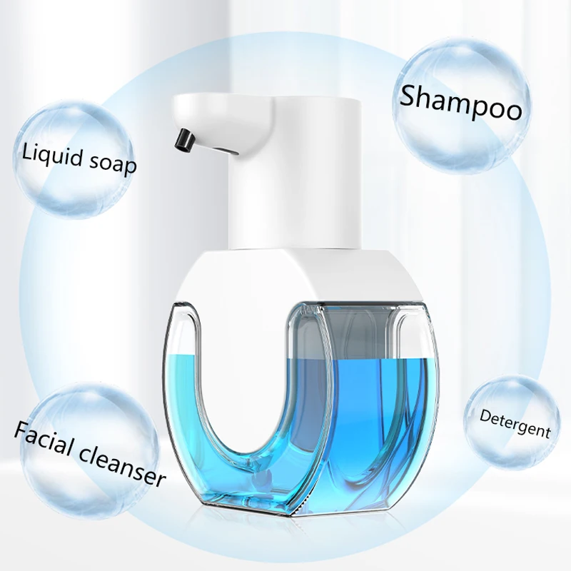 Smart Foam Soap Dispenser USB Charging Touchless Hand Washer Automatic Induction Sensor 8000mAh Foam Hand Washer For Home