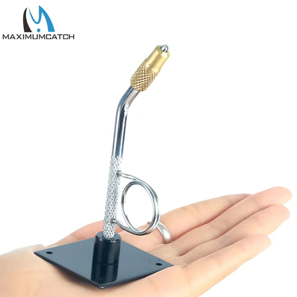 Maximumcatch Mini Fly Tying Vise Pliers 360° Rotation Hard Jaws DIY Fly Hooks Size #14 #16 #18 #20 Fly Tying Tools