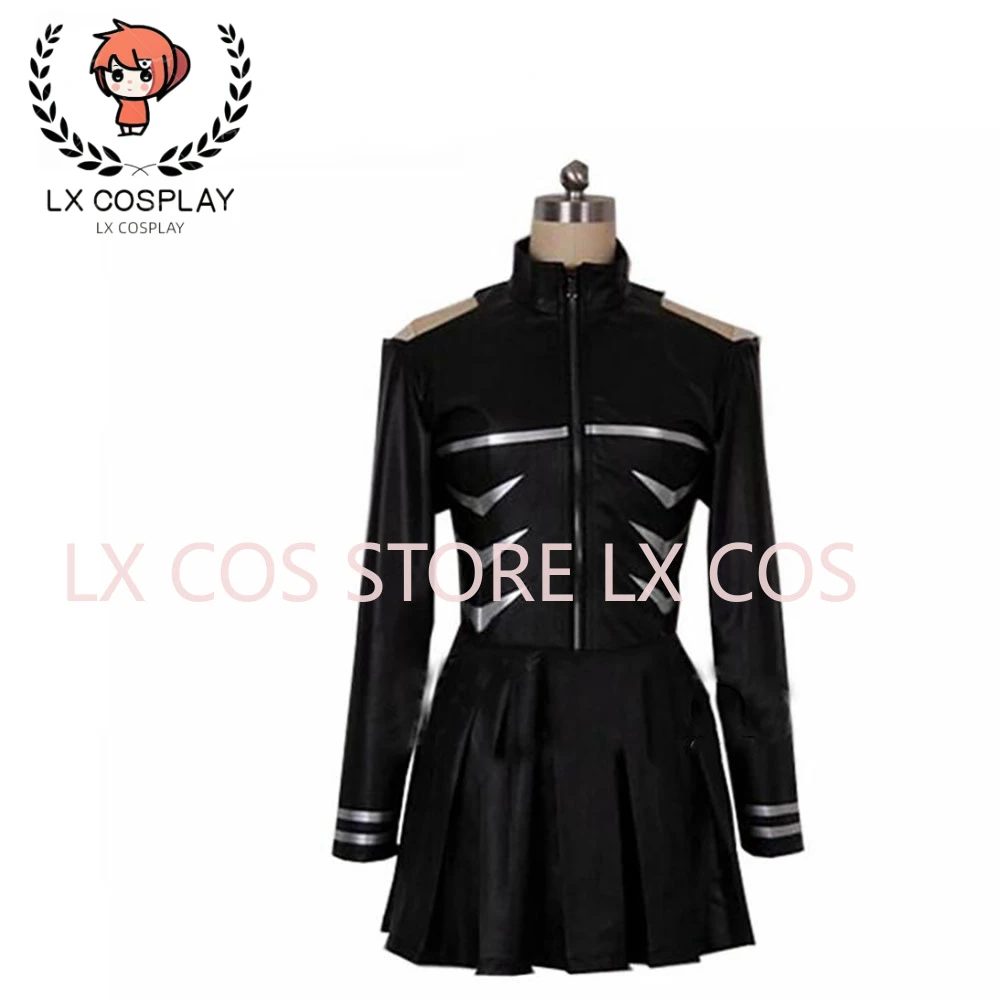 Anime Movie  Kaneki Ken Girl Uniforms Female Ken Kaneki Cosplay Costume Jacket + Skirt + Stockings