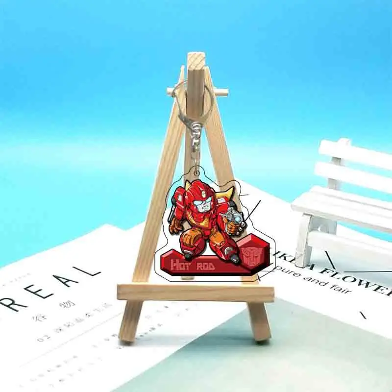 ملحقات التحول 5.5 سم: أوبتيموس برايم، نحلة، ميجاترون، هدية سلاسل مفاتيح أكريليك قلادة