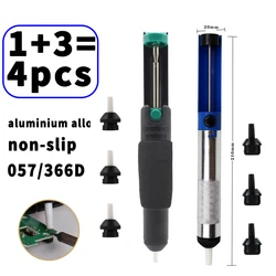 Desoldering Pump Suction Tin Vacuum Soldering Iron Desolder Gun Plastic Powerful Soldering Sucker Pen Removal Hand Welding Tools