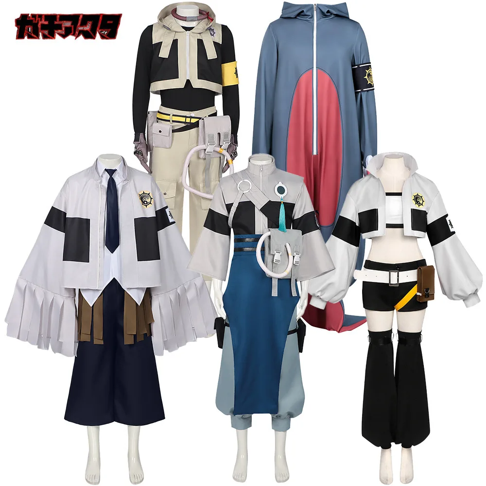 

Zanka Rudo Engine Riyo Ashwaya Amo Tamuji Riyuu the Abyssal Oni Cosplay Costume and wig Adult Women Men Halloween Uniform