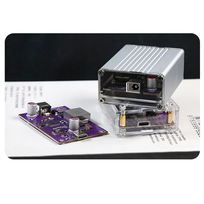 140W Fast Charging Desktop Charger 12-32V Buck-Boost DC5.5X2.5Mm To PD3.1 Conversion Module Type-C Output High Power