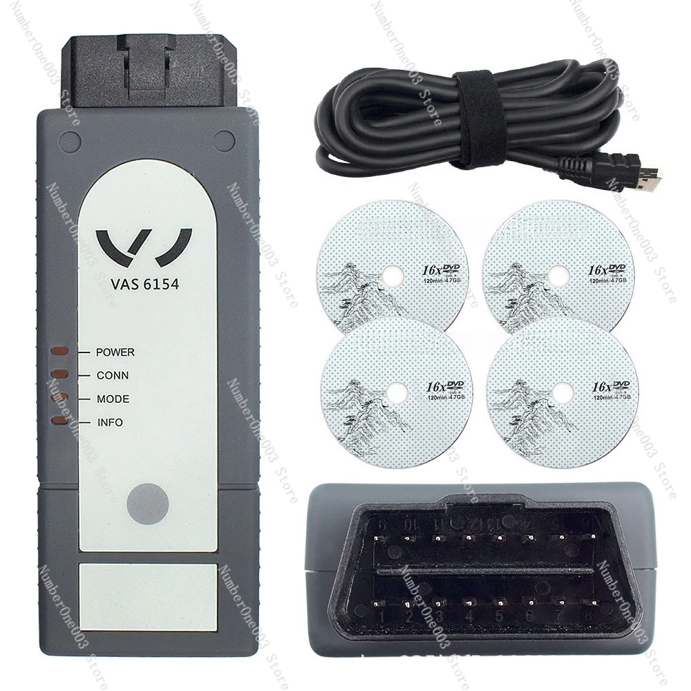 

VAS6154 WiFi OBD2 Diagnostic Tool Supports ODIS 6.2 for VW Skoda Vehicles