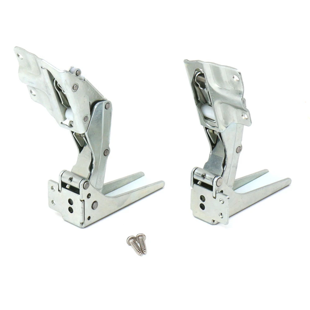 Reliable Door Hinge Set for Refrigerators Integrated Design Left & Right Hinges Pair for Enhanced User Experience