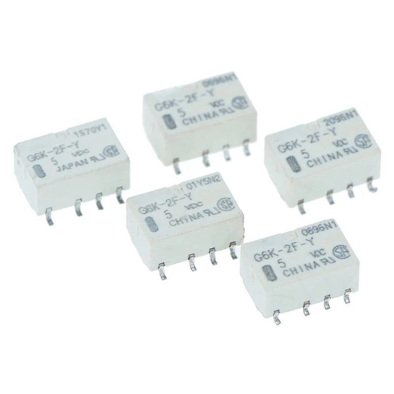 Small Pin-Mount Component 5V, G6K-2F-Y 5 Pack for Service