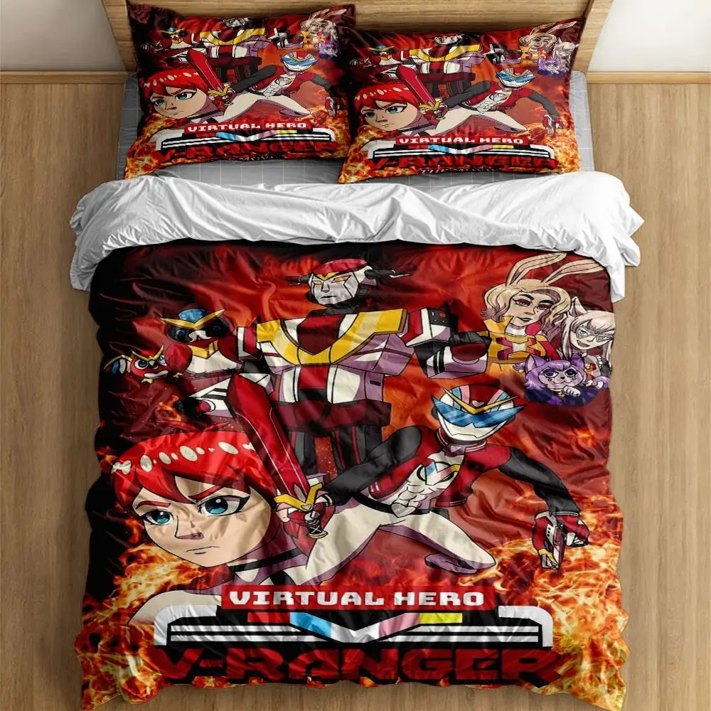 Virtual Hero Duvet Cover Set without sheet King Queen Double Full Twin Single Size Bed Linen Set