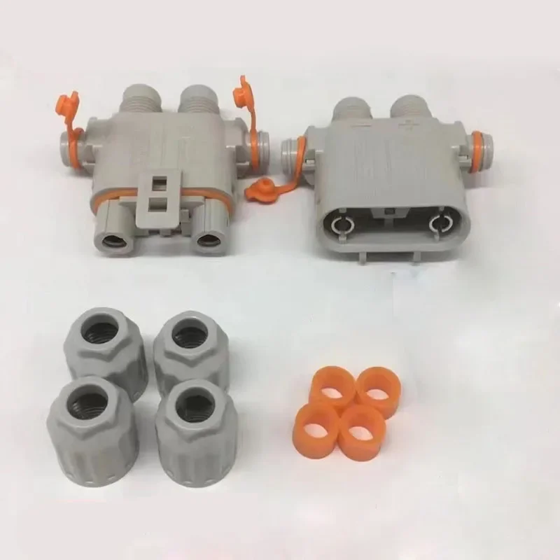 100A Male Female Connector Waterproof 1200V Truck Parking Air Conditioning Plug Electric Forklift Generator Docking Connectors