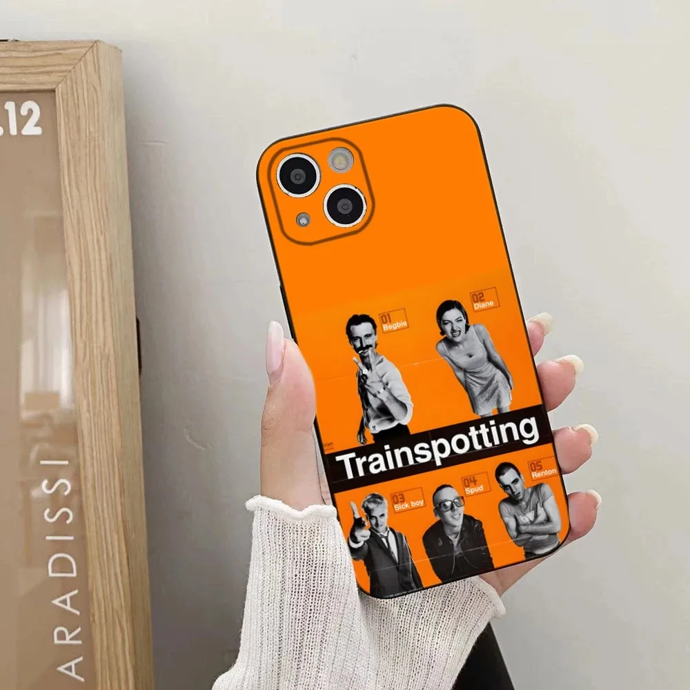 Trainspotting Phone Case For iPhone 15,14,13,12,11 Plus,Pro,Max,XR,XS,X,7,8 Plus,SE,Mini Silicone Soft