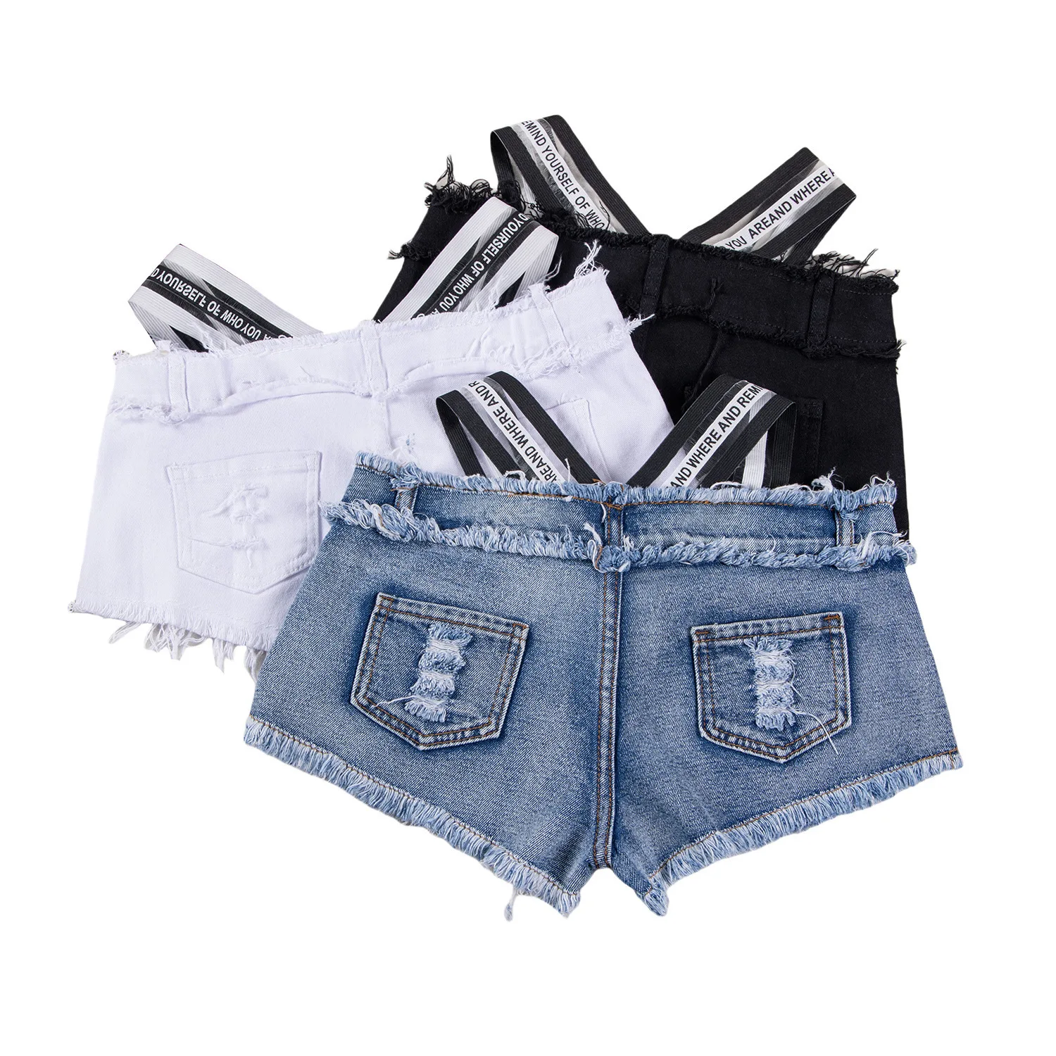 Sommer Mode Neue Sexy Nachtclub frauen Niedrige Taille Jeans Shorts Hot Pants Jeans Charming Casual Elegant Für Nachtclub 37QO