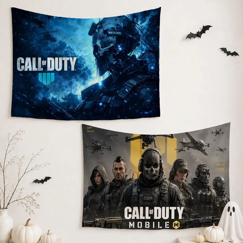 Classic Game C-Call of Duty			 Tapestry Wall Hanging Tapestry Aesthetic Room Decor Banners for Bedroom Living Room Outdoor Party