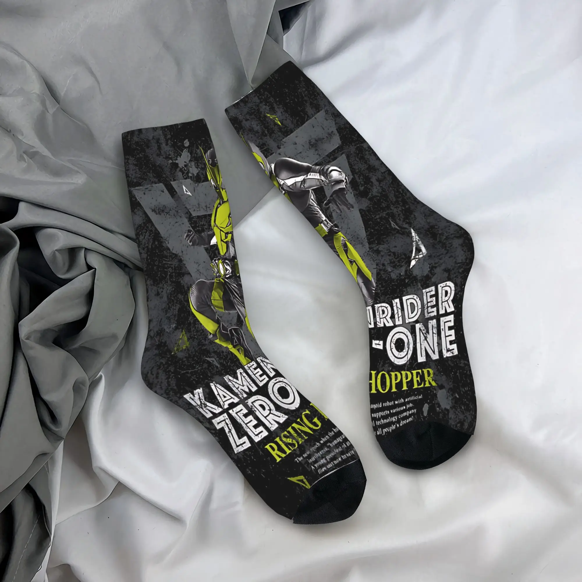 

Kamen Rider ZeroOne Socks for Women Men Breathable Cute Long Socks Non-slip