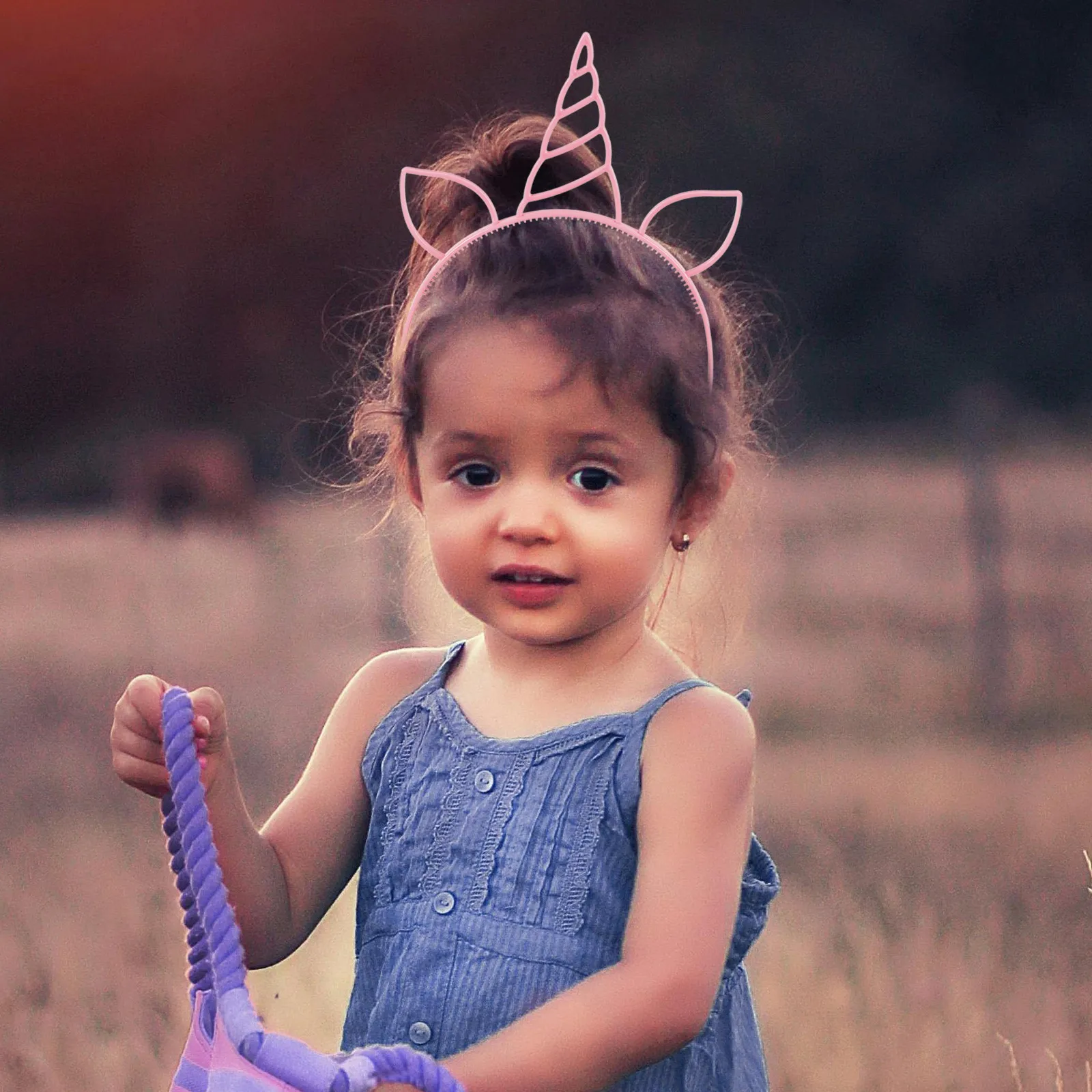 

12Pcs Candy Color Headbands Unicorn Design Plastic Hair Hoops for Kids Party Dance Recital Prom Costume Cosplay Face Washing