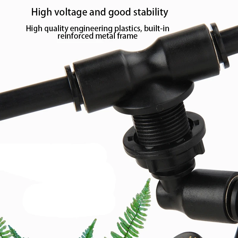 MIUS rettili Fogger Mist Sprinkler serbatoio della foresta pluviale 360 sistema di raffreddamento per animali acquatici per acquari regolabile