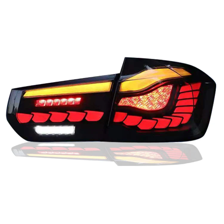 

High Quality Modified Car Parts LED Tail Rear Back Lamp Light For BMW 3-series F30 F35 F80 GTS Style Taillamp (Red) 2012-2019