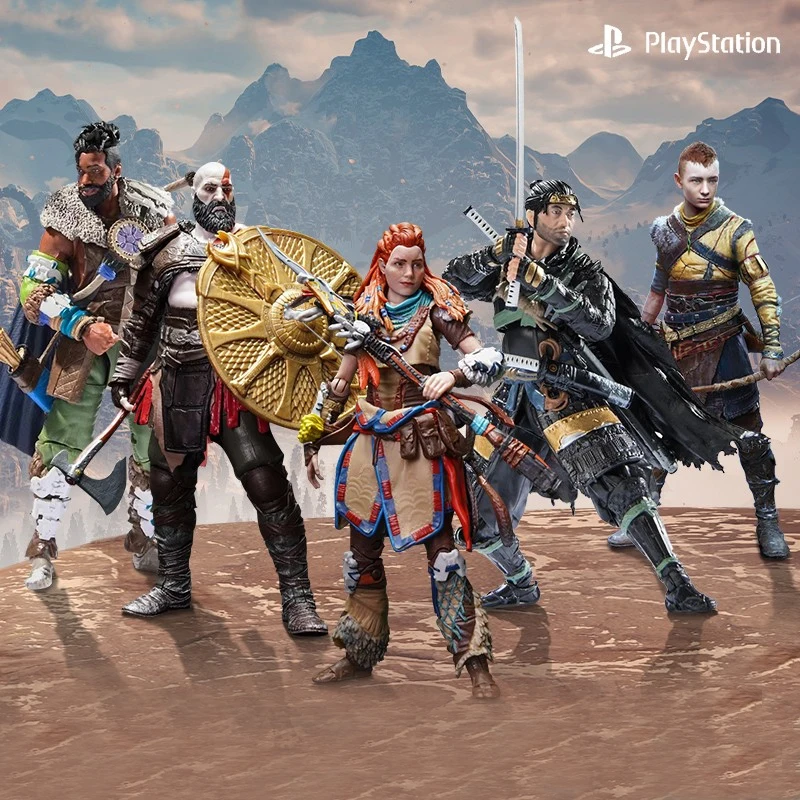 

Spin Master Toys Horizon Forbidden West God of War Ragnarok Ghost of Tsushima Aloy Varl Kratos Atreus Jin Sakai 6 "фигурка