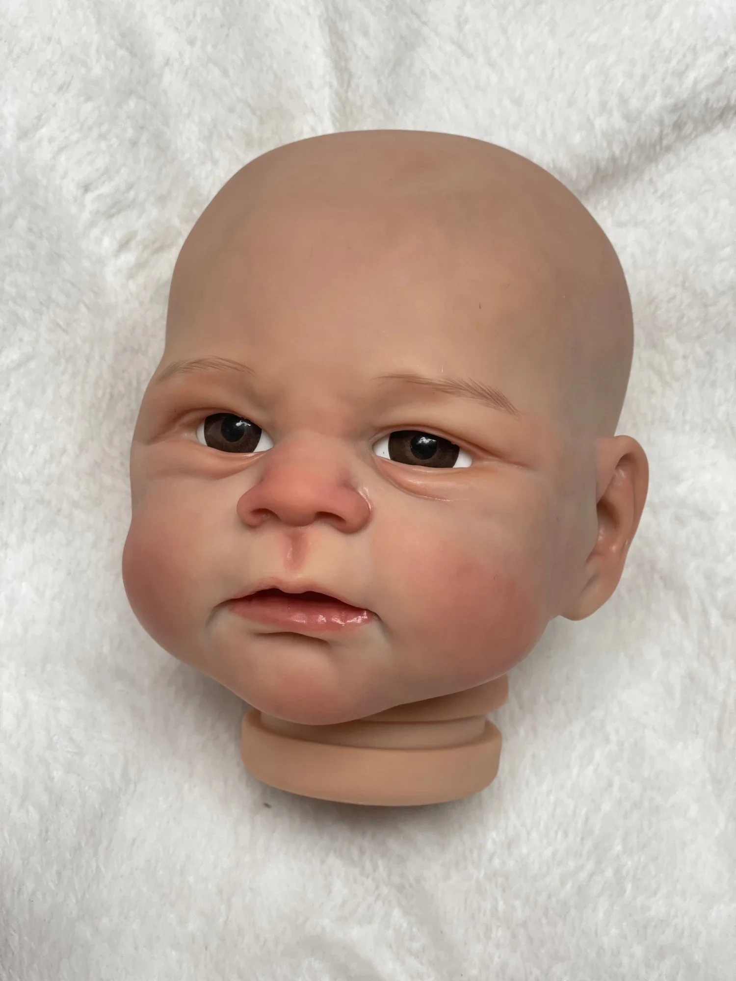 45cm Elijah Painted Skin Kit Reborn With Visible Veins Soft Touch Feeling Lifelike Bebe Reborn  Doll For Family's Gift