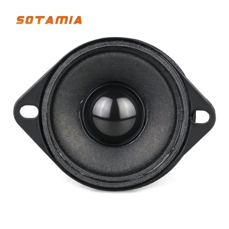 SOTAMIA 2pcs 41mm 1.5 Polegada Tweeter fechado 8 Ohm 15W Orelha pontiaguda Alta potência Alto volume Transmissão de voz Bluetooth caixas de som