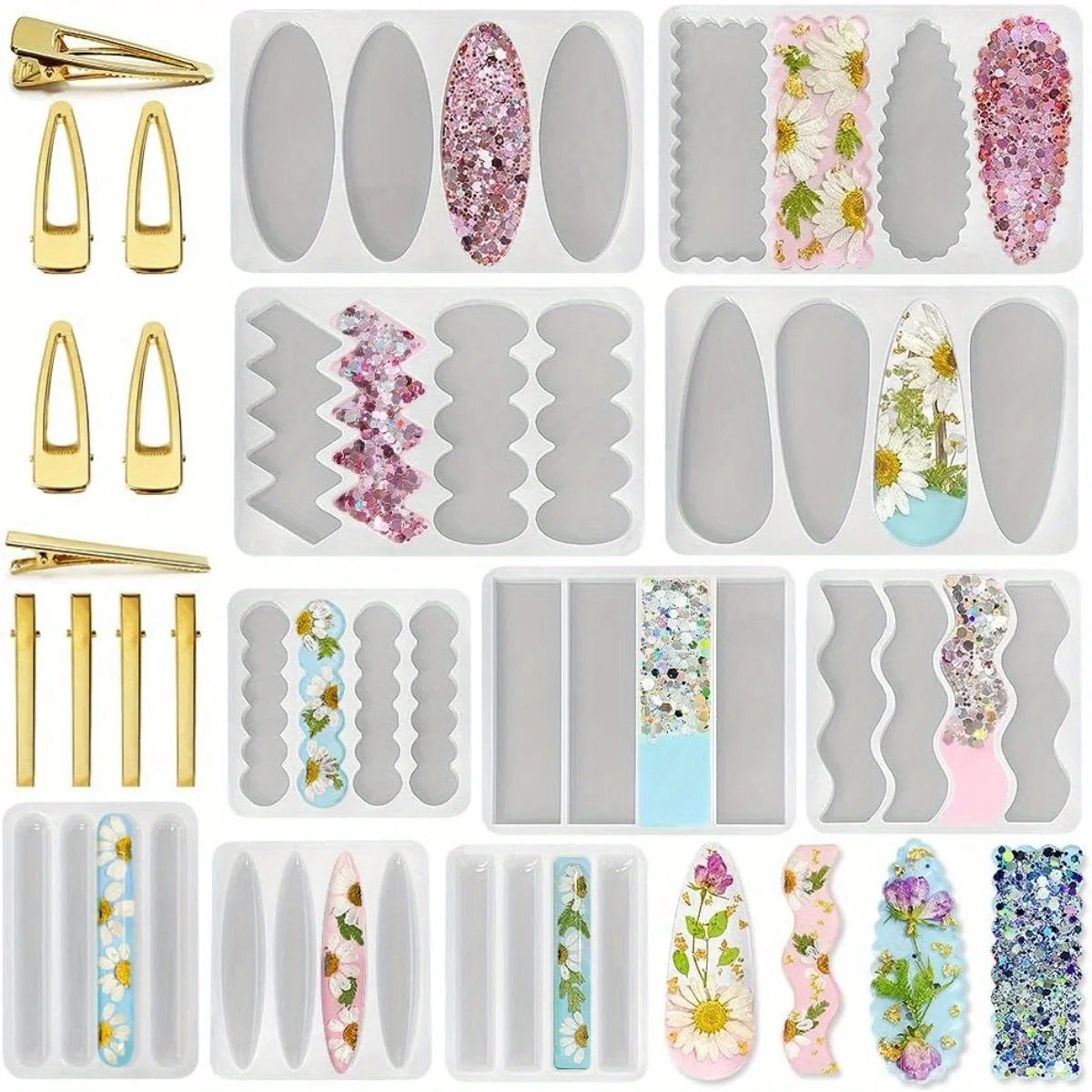Deep Hair Clip Sili…