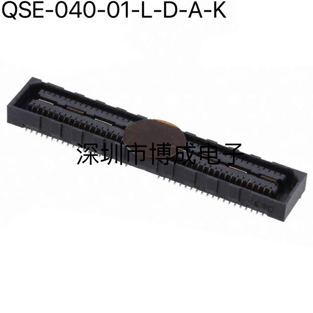 1PCS Original CONN connector, parts/QSE-040-01-L-D-A-K-TR/QSE-040-01-L-D-A-K, 1 QSE-040-01-L-D-A, 100% new