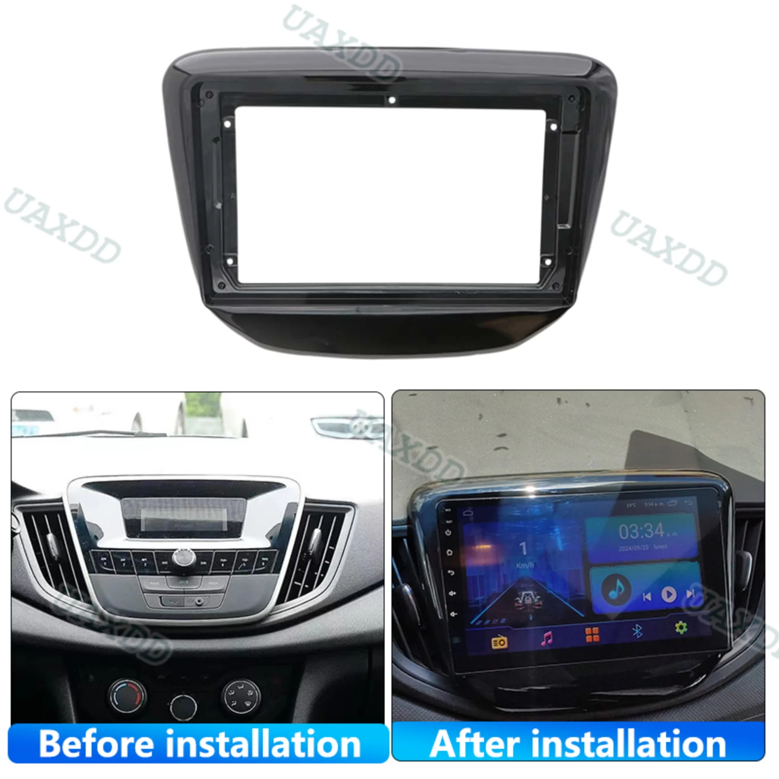 For 2016 CHEVROLET Cavalier 9INCH Car Stereo Radio Android Frame Panel Fascia Cable Harness Adapter CD Navigation Decoder Canbus
