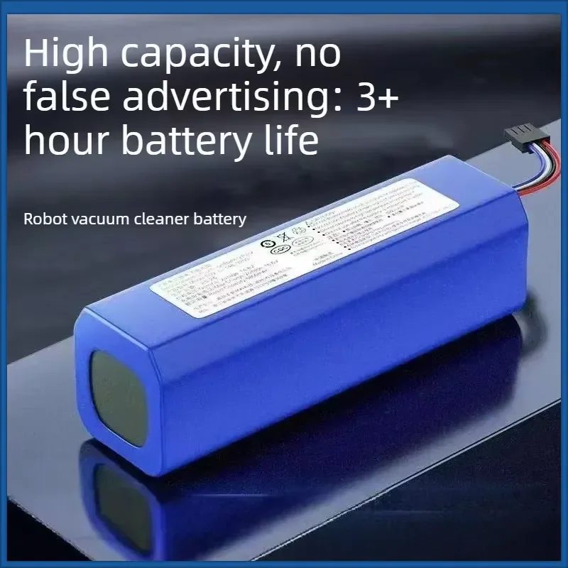 High-Capacity 14.4V 6500mAh YJCC015 Rechargeable Batteries for NARWAL J3 J4 Robotic Vacuum Cleaner Lithium Battery
