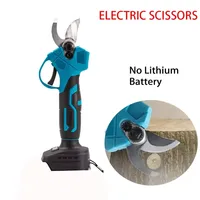 Electric Pruning Shears Cordless Tree Branch Pruner Garden Scissors Professional Powered for Yard Trimming and Gardening