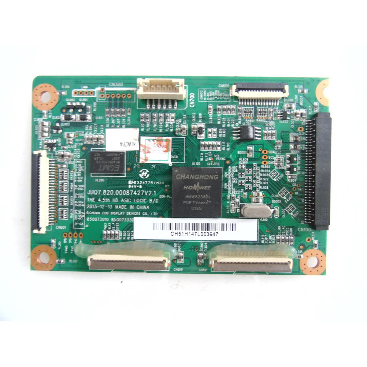 

3D51C3000 Logic Board JUQ7.820.00087427 V2.1 Screen CN51G4500