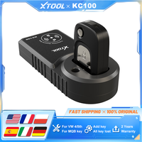 XTOOL KC100 Key Fob Programmer For VW 4&5th For BMW CAS1-CAS3 For Skoda IMMO MQB Tool Work With X100PAD3 X100MAX D8S D9S