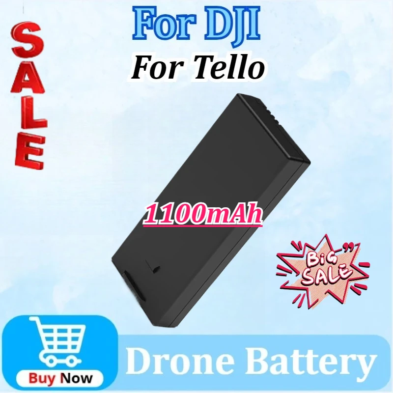 

Newly Upgraded 3.8V 1100mAh Drone Batterys for DJI Tello High Quality Rechargeable Intelligent Flight Battery Accessories