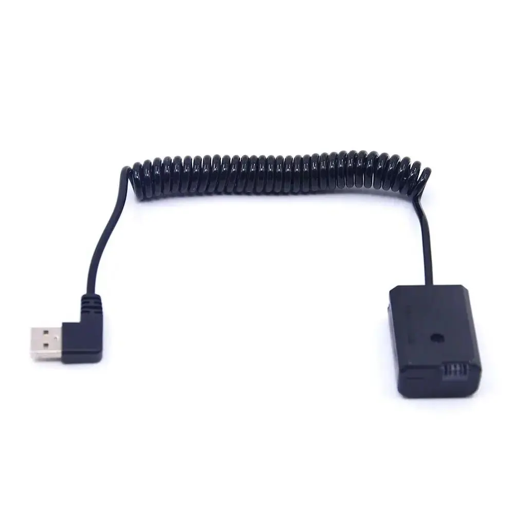 NP-FW50 Dummy Battery USB Adapter Spring AC-PW20 DC Coupler for Sony Camera A7000 ZV-E10 A7 A7II A7R A6000 A6300 A6500 A5000
