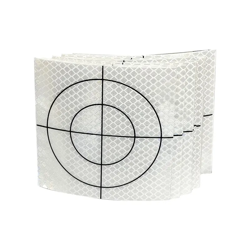 

40pcs White Reflective Sheet 100*100 MM Target Sheet For Total Station Survey White 10*10cm