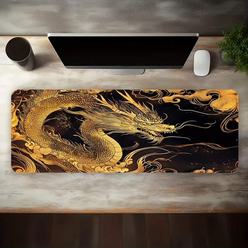 CIFBUY Large Gaming Mouse Pad Non-Slip Washable Rubber Base, Extended Desk Mat for Office Home Workstation Accessories