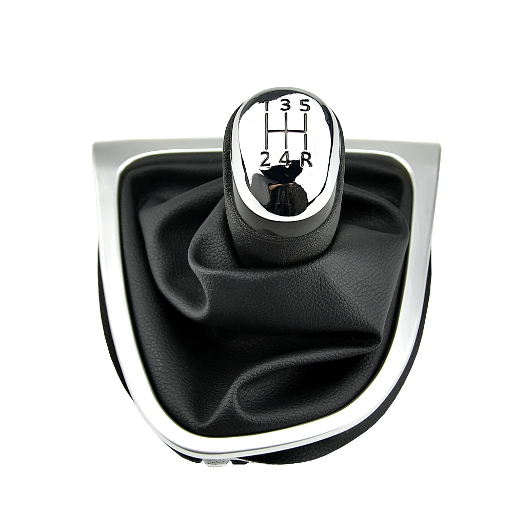 

5-скоростная ручка переключения передач для Renault Clio Mk4 IV 2012-2019, рычаг переключения передач, ручка переключения передач, чехол с воротником багажника, автомобильные аксессуары