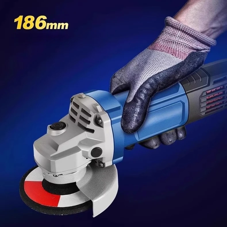 Angle Grinder Cutting Machine Multi-function High Power Handheld Grinder Hand Grinding Electric Convenient Polishing Machine