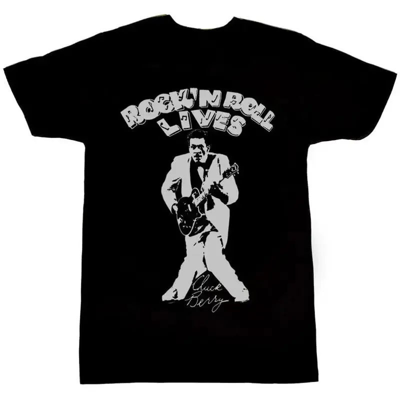 Chuck Berry Rock And Roll Men T Shirt Black S To 345Xl