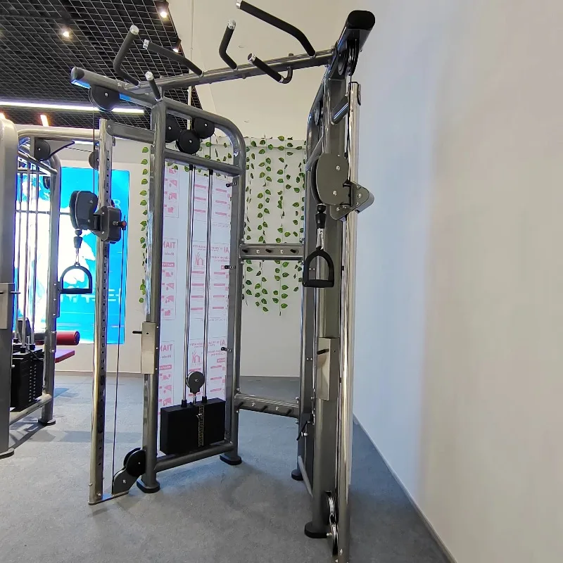 

Gym Fitness Equipment Pulley Exercise Functional Trainer Machine - Home & Gym, Smooth Operation Enhances Strength Training